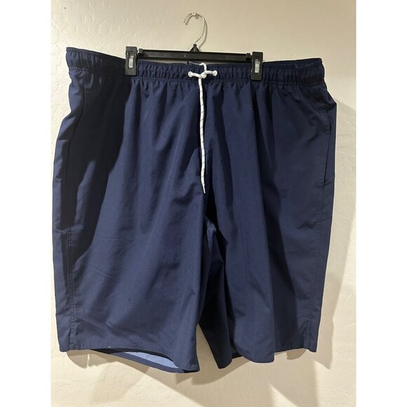 ST John Bay men's Blue shorts with drawstrings Big & Tall size 3X NWOT - Picture 2 of 3